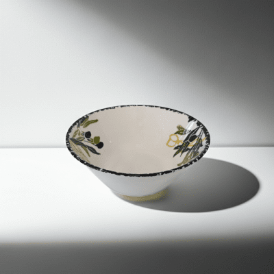 Керамична купа 18.8 см OLIVE, декор маслини