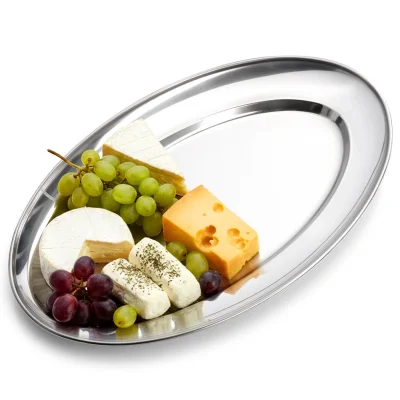 Метално плато - поднос за сервиране 32 x 20 см, VL Полша