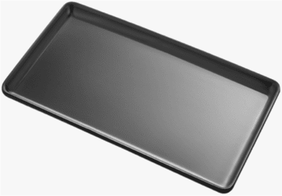 Меламиновo плато за презентация GN 1/2, 31.5 x 26 x 2 см, черен цвят