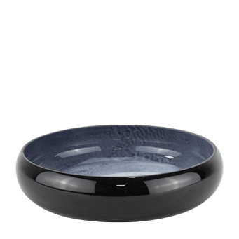 Плато за презентация двуцветно, Ø 28 x h 7 см BLACK/BLUE