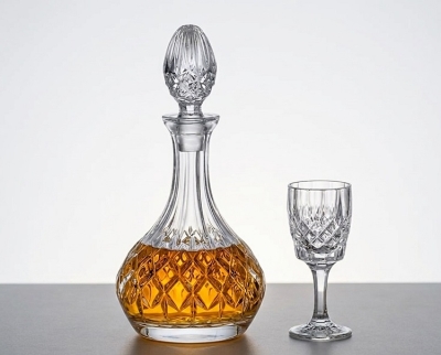 Кристален сет за ракия 7 части ANGELA, Bohemia Crystal Чехия