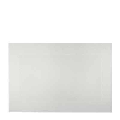 Правоъгълна подложка за хранене с кант 45 x 30 см PVC, цвят екрю, 6 броя