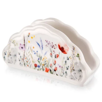 Порцеланов салфетник 13 x 4.5 x 7 см  - Макове, VL Полша