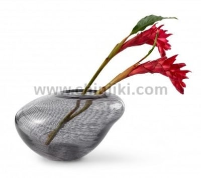 Стъклена ваза за цветя 26 см CARLA, Philippi Германия