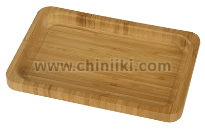 Бамбукова правоъгълна табла за сервиране, 30 x 20 x 2 см