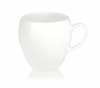 Порцеланова чаша за чай 460 мл, 6 броя, SIDNEY WHITE