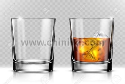 Стъклени чаши за уиски 250 мл CHILE, 12 броя