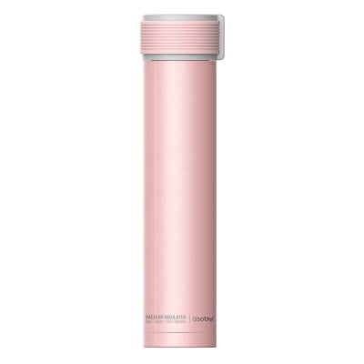 Двустенена термо бутилка 230 мл SKINNY MINI, розов цвят, ASOBU Канада