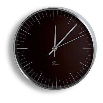 PHILIPPI  Стенен часовник “TEMPUS“ - цвят черен