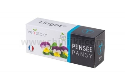 Семена трицветна теменужка, Lingot® Pansy Organic, VERITABLE Франция