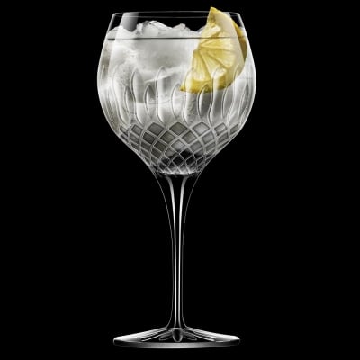 Чаши за джин тоник 650 мл Gin Glass DIAMANTE, 6 броя, LUIGI BORMIOLI Италия