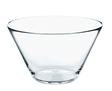 Стъклена купа за салата 27 см, COK Италия