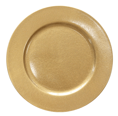 Подложна чиния 33 см FOXY, цвят златен, полипропилен