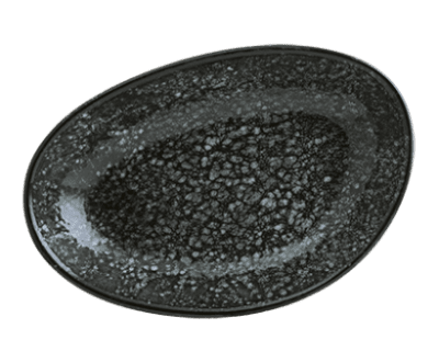 Cosmos Black порцеланова дълбока чиния  15 х 8.5 см, Bonna Турция