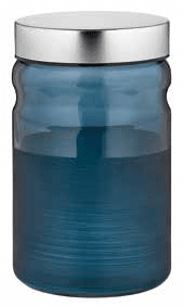 Буркан за съхранение 1400 мл, син цвят, COBALT