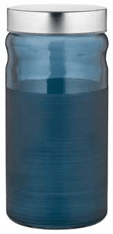 Буркан за съхранение 1800 мл, син цвят, COBALT