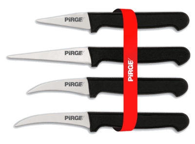 Комплект карвинг ножове 4 броя, PIRGE Турция