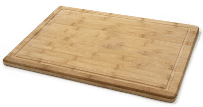 Бамбукова дъска за рязане и сервиране с улей 50.8 x 35.6 x 1.9 см