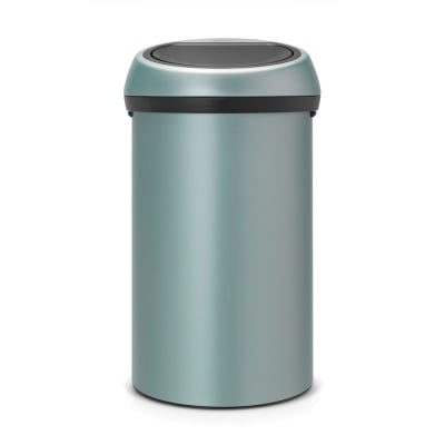 Кош за смет Touch Bin 60 литра, Metallic Mint, Brabantia Холандия