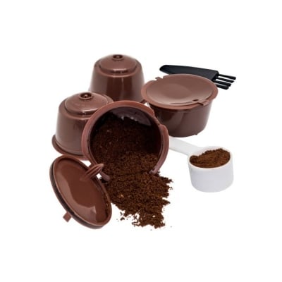 Комплект многократни кафе капсули за кафемашини DOLCE GUSTO - 6 части, Nerthus Испания