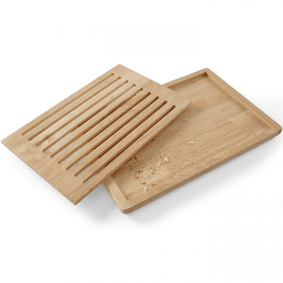 Бамбукова дъска за рязане на хляб 40 x 30 x 2 см, LACOR Испания