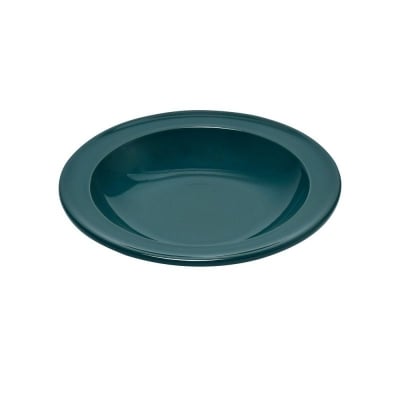 Керамична дълбока чиния 22.2 см SOUP BOWL, синьо зелен цвят, EMILE HENRY Франция