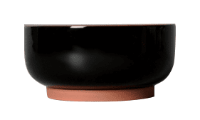 Порцеланова купа 2500 мл, 23 см, черен цвят, HELLA BLACK & WHITE