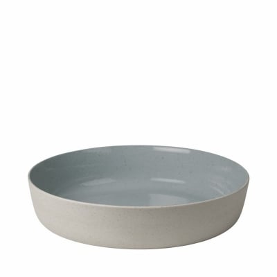 Керамична дълбока чиния 18.5 см SABLO, цвят сив (Stone), BLOMUS Германия