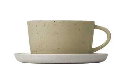 Керамичен сет за чай 150 мл SABLO, 4 части, цвят екрю-бежово (Savannah), BLOMUS Германия
