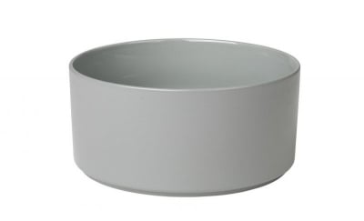 Керамична дълбока купа 20 см PILAR, цвят светло-сив (Mirage Grey), BLOMUS Германия