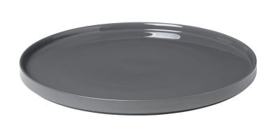 Керамична чиния 32 см PILAR, цвят сив (Pewter), BLOMUS Германия