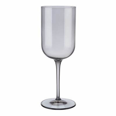 Чаши за вино 400 мл FUUM, цвят опушено сиво (Smoke), 4 броя, BLOMUS Германия