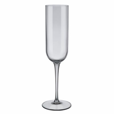 Чаши за шампанско 210 мл FUUM, цвят опушено сиво (Smoke), 4 броя, BLOMUS Германия