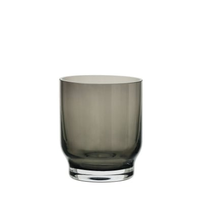 Комплект 2 чаши за уиски 250 мл LUNGO, цвят опушено сиво (Smoke), BLOMUS Германия