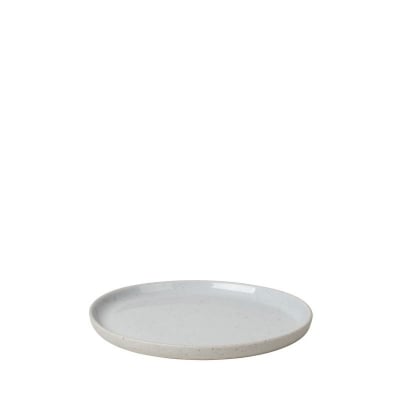 Керамична чиния за десерт 14 см SABLO, цвят светло сив (CLOUD), BLOMUS Германия