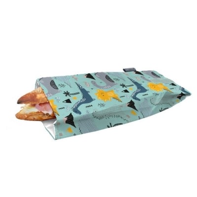 Чанта / джоб за сандвич и храна Динозаври, 29 x 10.5 см, NERTHUS Испания