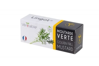 Семена Златна къдрава Горчица, Lingot® Golden Frill Mustard Organic, VERITABLE Франция