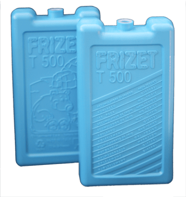 Комплект от 2 броя пълнители за хладилни чанти, Frizet Т500. 8 x 9,5x h 18 см