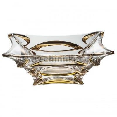 X Lady GOLD купа 29 x 29 см, Bohemia Crystal