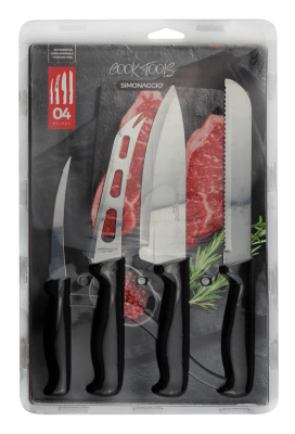 Комплект 4 броя кухненски ножове, Simonaggio Бразилия