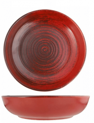 Порцеланова купа 16 см, ETHOS LYKKE RED, Porland Турция