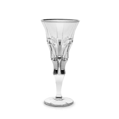 Кристални чаши за вино 240 мл CASCADE PLATINUM, 6 броя, Bohemia Crystal