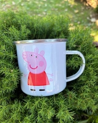 Емайлирана детска чаша PEPPA PIG