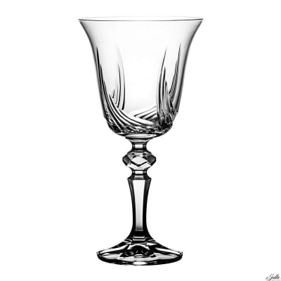 Кристални чаши за вино 240 мл Allium, JULIA Crystal Полша