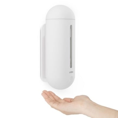 Сензорен диспенсър за течен сапун за стенен монтаж, PENGUIN, бял цвят, UMBRA Канада