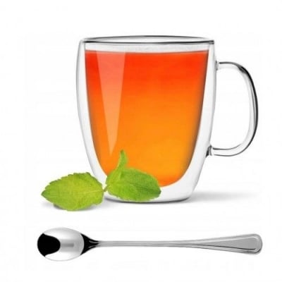 Двустенна чаша за чай 480 мл AMO, Vialli Design Полша