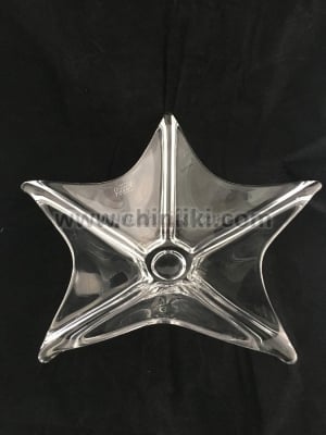 Кристална фруктиера "Star" 20 см, Violetta Crystal