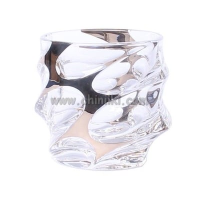 Кристални чаши за уиски Calypso Platinum 300 мл, 6 броя, Bohemia Crystal