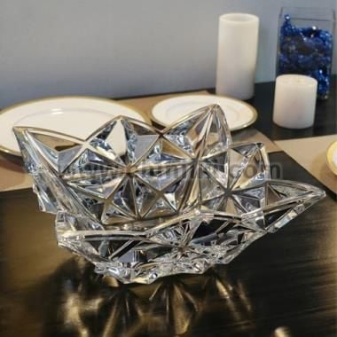 Pyramida кристална фруктиера 28 см, Bohemia Crystal