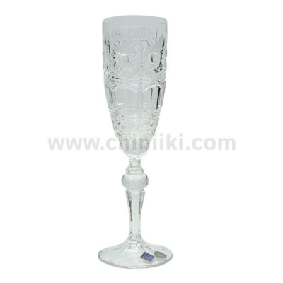 500PK кристални чаши за шампанско 180 мл - 6 броя, Bohemia Crystal